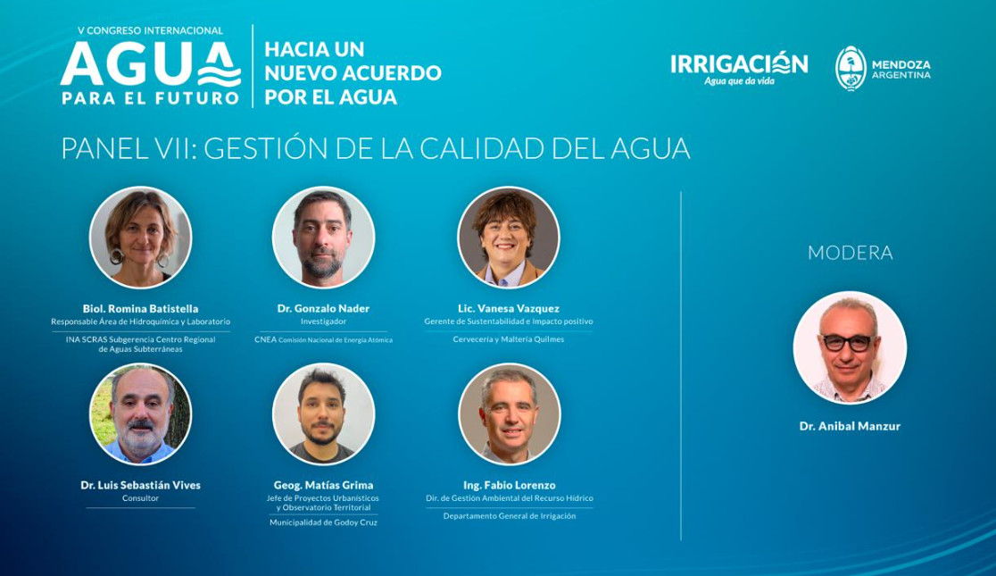 PANEL VII: Gestión de la calidad del agua